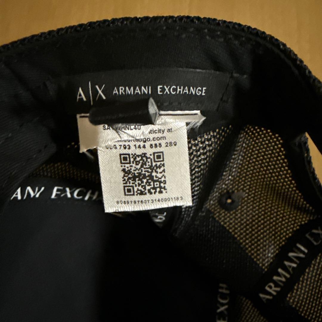 アルマーニ　メッシュキャップ