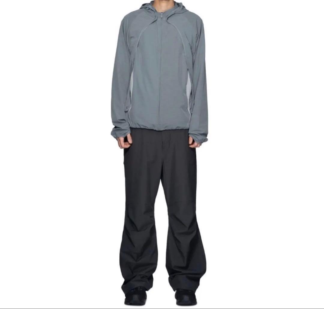 sansangear サンサンギア グレー ナイロンジャケット サイズ2