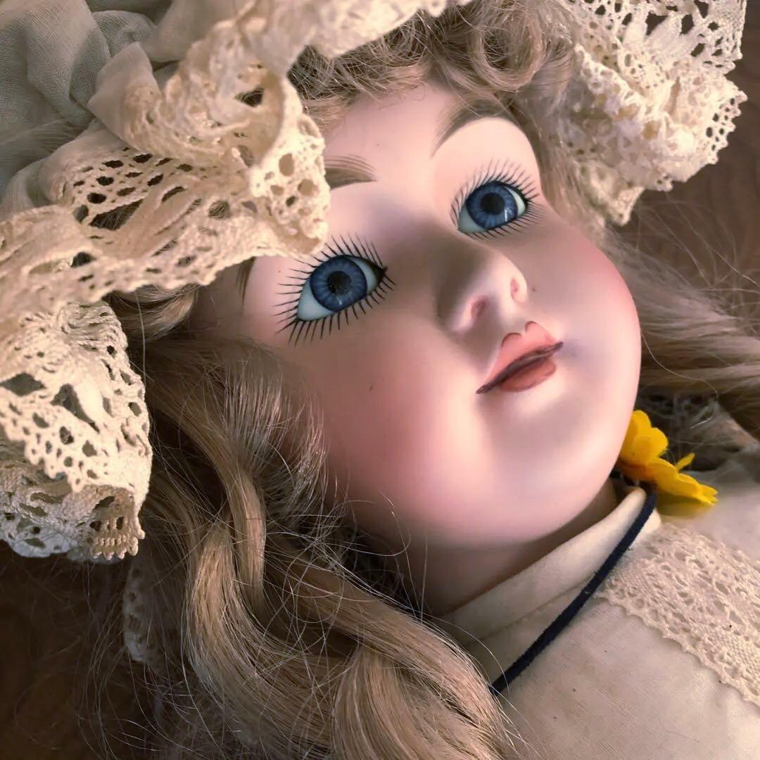 ビスク・ドール ビスクドール Bisque doll ヴィンテージ 人形