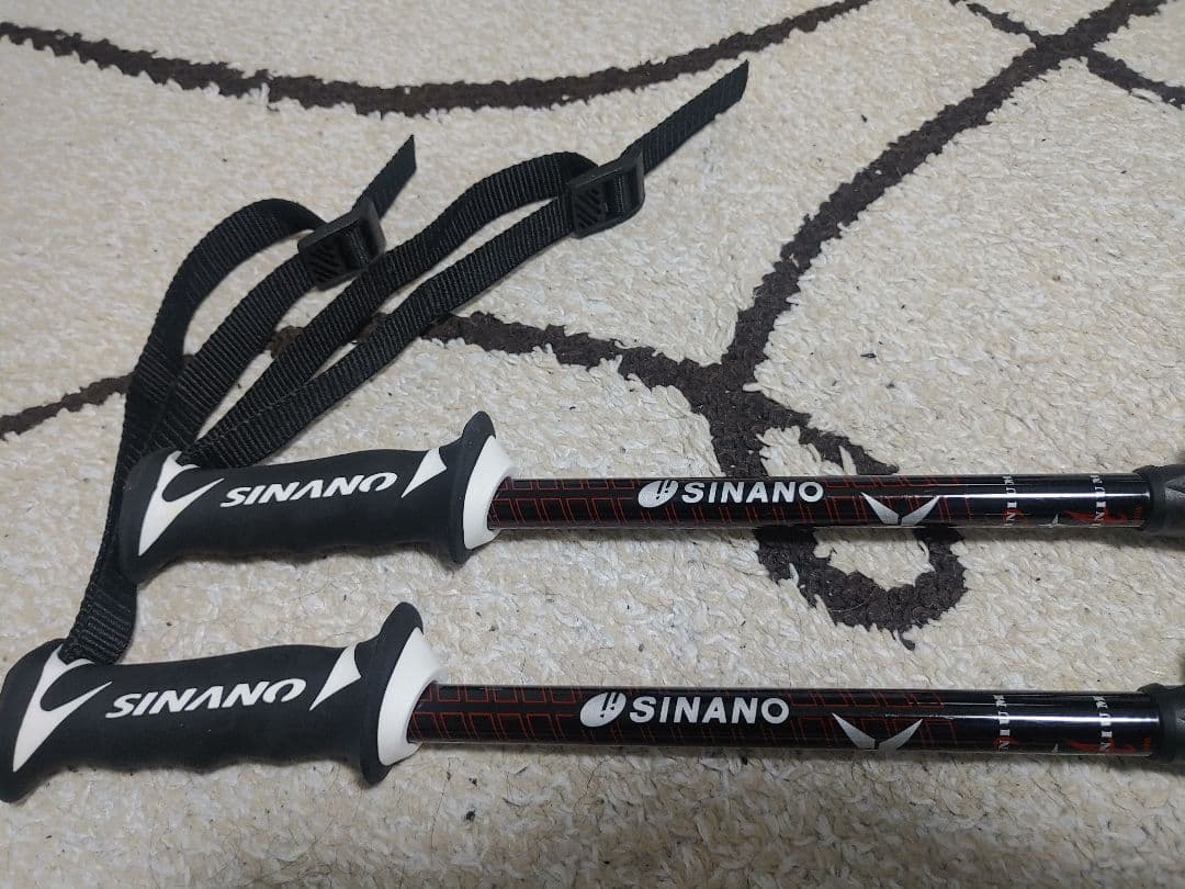 SINANO シナノ 伸縮式ストック スキーポール フリーX AL　状態良い