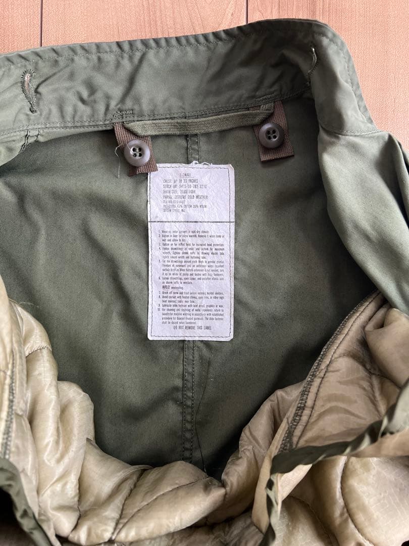 【米軍実物】M65フィッシュテールパーカ - XSMALL