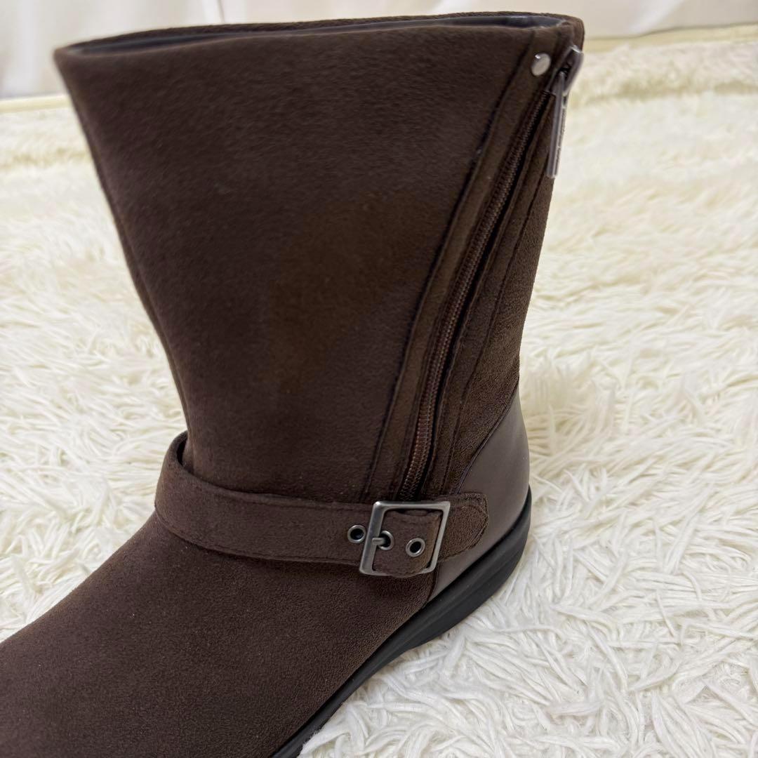 マドラス ウォーク ゴアテックス ブラウン ショートブーツ 23.0cm 防寒