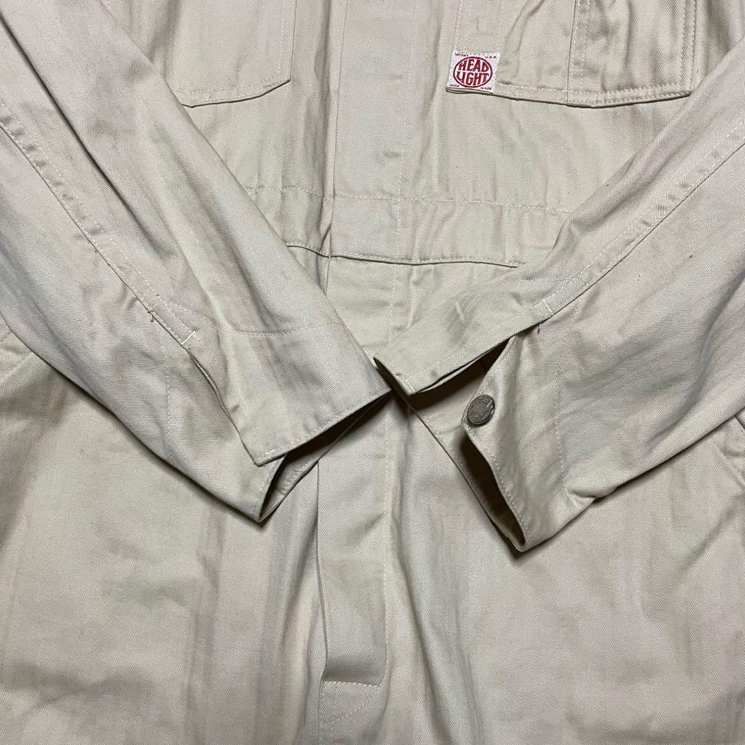 ヘッドライト HEAD LIGHT 東洋エンタープライズ 刺繍 つなぎ 日本製