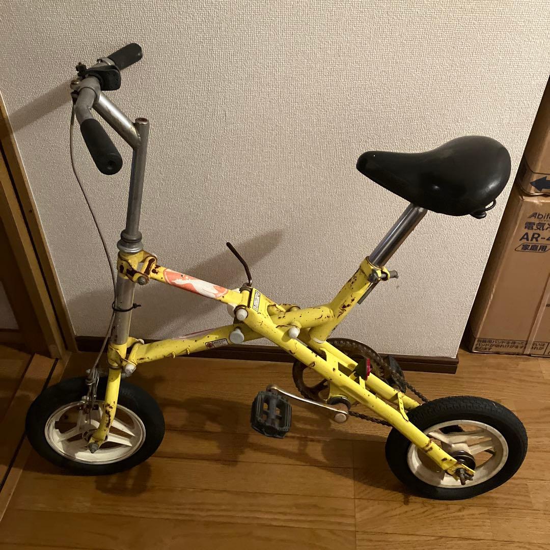 BRIDGESTONE 折りたたみ自転車 トランジットミニ　イエロー