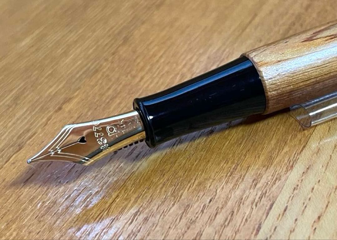 プラチナ万年筆 PTB-50000YN #3776屋久杉 中字 木製 中古