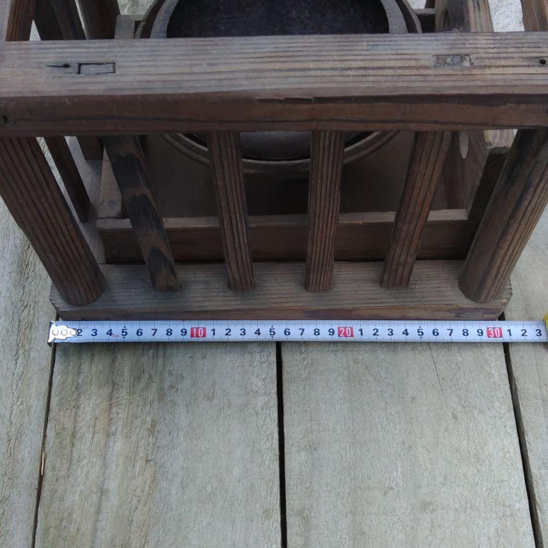 古民具　コタツ　古い暖房器具