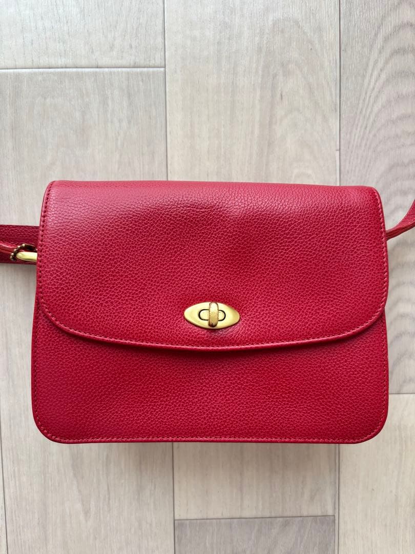 【美品】COACH オールドコーチ　ショルダーバッグ　イタリア　3234-207
