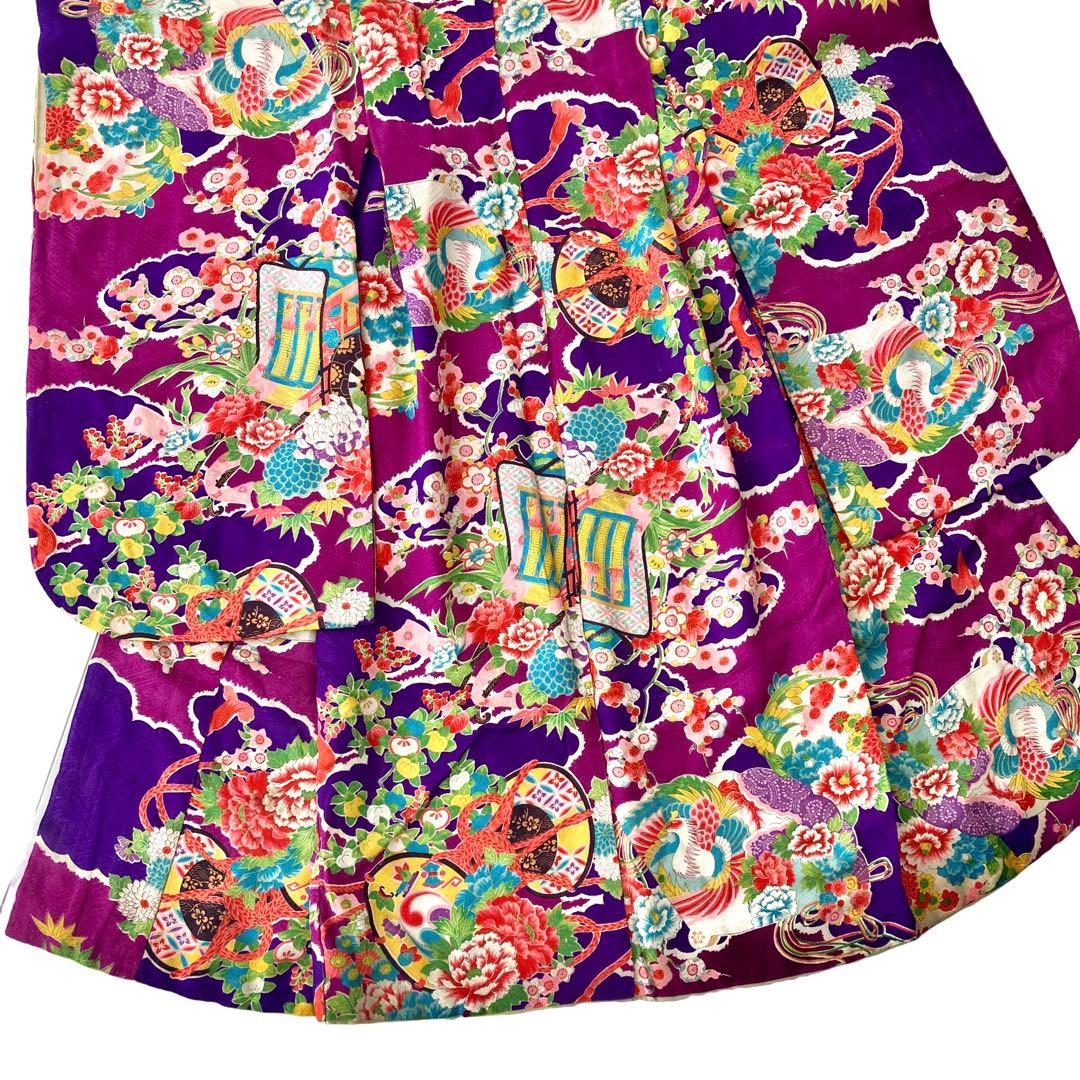 アンティーク　女の子　子供着物　NO2