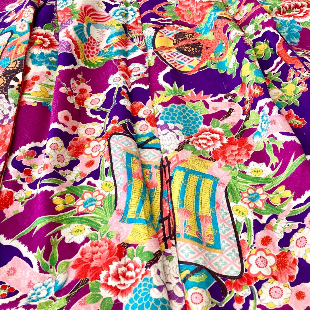 アンティーク　女の子　子供着物　NO2