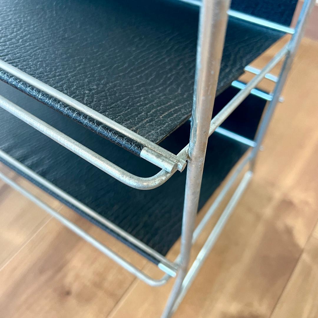 サイドテーブル 60年代 デンマーク製 ミッドセンチュリー マガジンラック