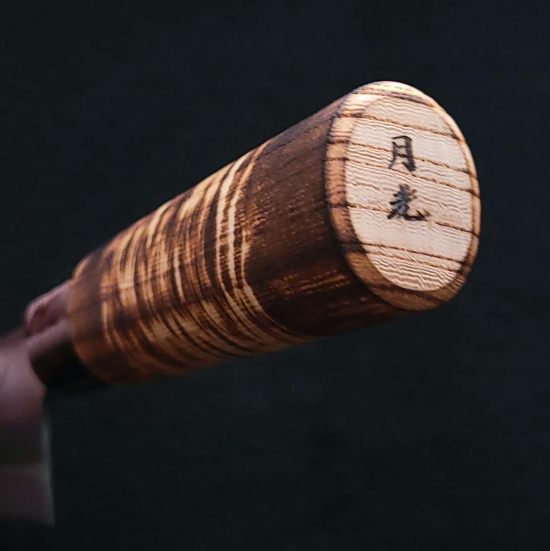 青紙1号 黒打 万能包丁 150㎜ #9382 月光作 日本製 １点物