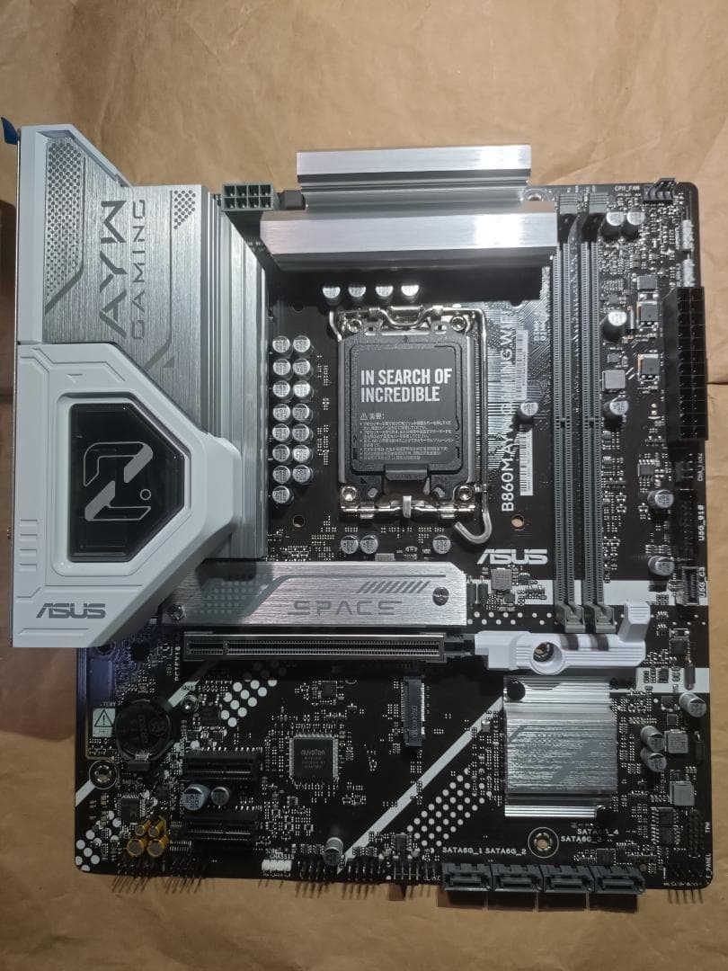 マザーボード ASUS B860M AYW GAMING WIFI