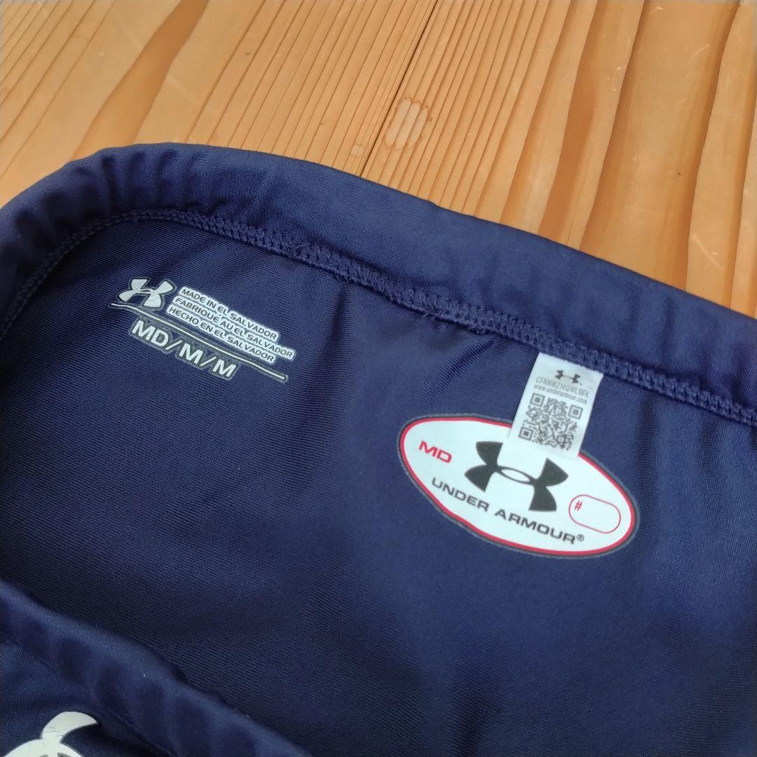 女子陸上ユニフォーム Under Armour レーシングパンツ ネイビー M