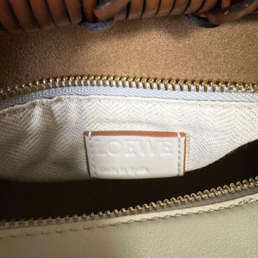 ロエベ パズルバッグ スモール ベージュ系 ギャランティカード 保存袋付き