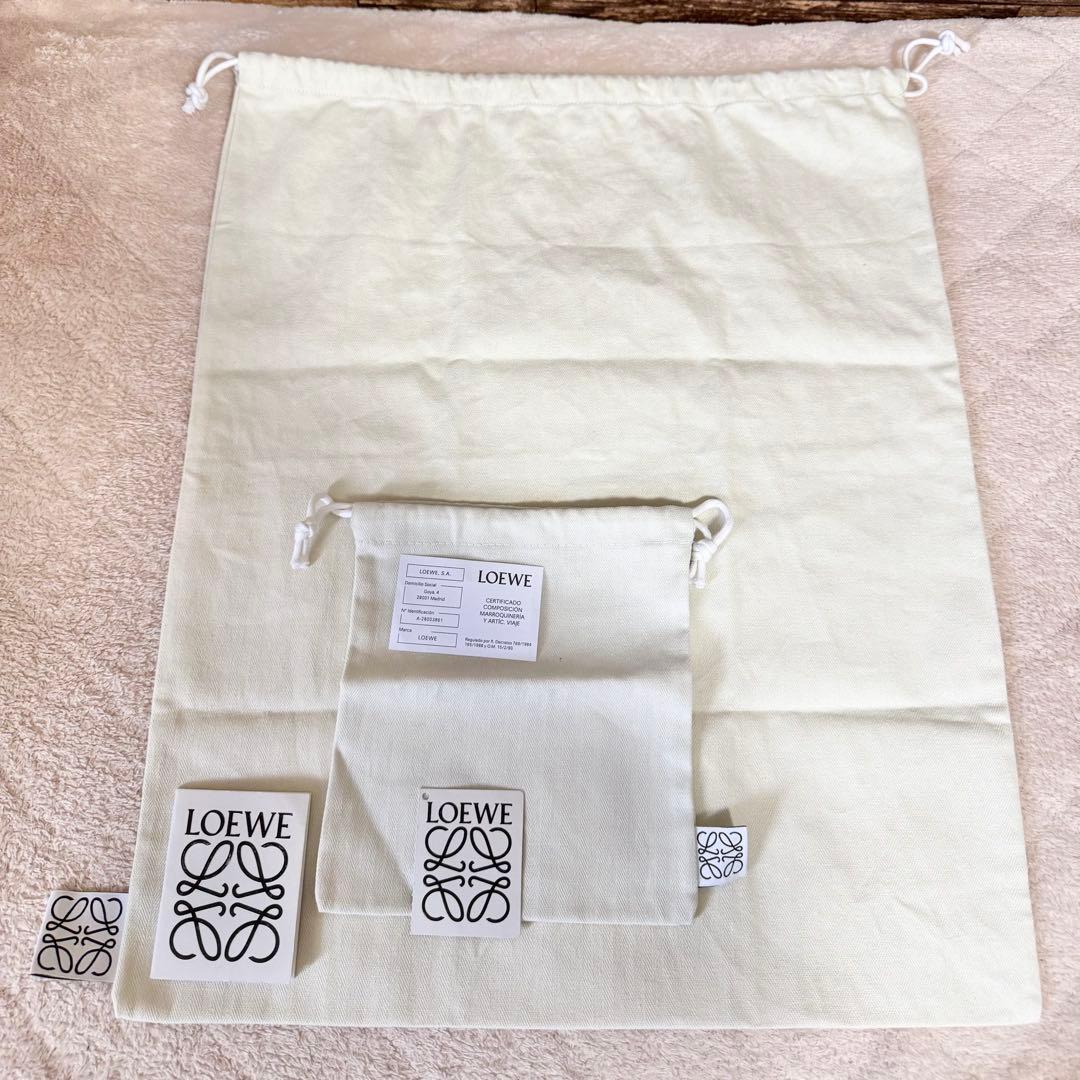 ロエベ パズルバッグ スモール ベージュ系 ギャランティカード 保存袋付き