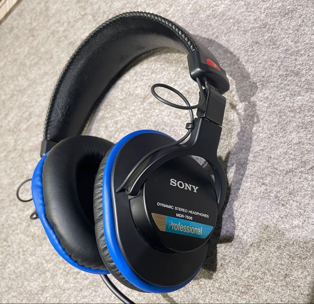 「のり」SONY MDR-7506 ダイナミックヘッドフォン