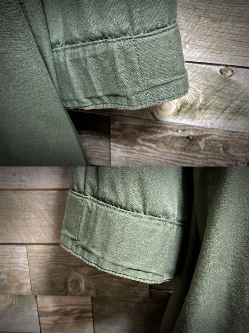 ファーライナー付き ヒューストン モッズコート M51 ミリタリー オリーブ