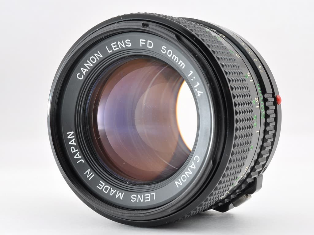 キヤノン AE-1 PROGRAM ブラック NFD 50mm f1.4 確認済