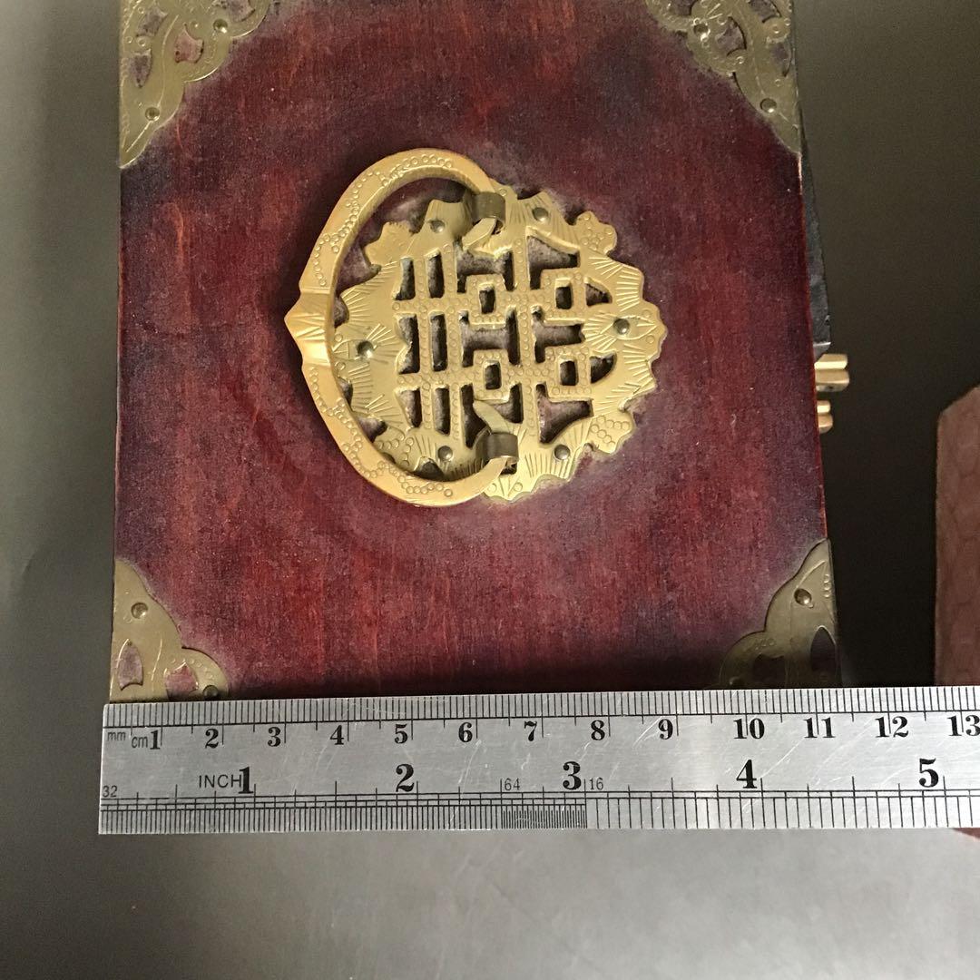 ヴィンテージ宝石箱　ジュエリーボックス　ミニ箪笥　中国骨董品