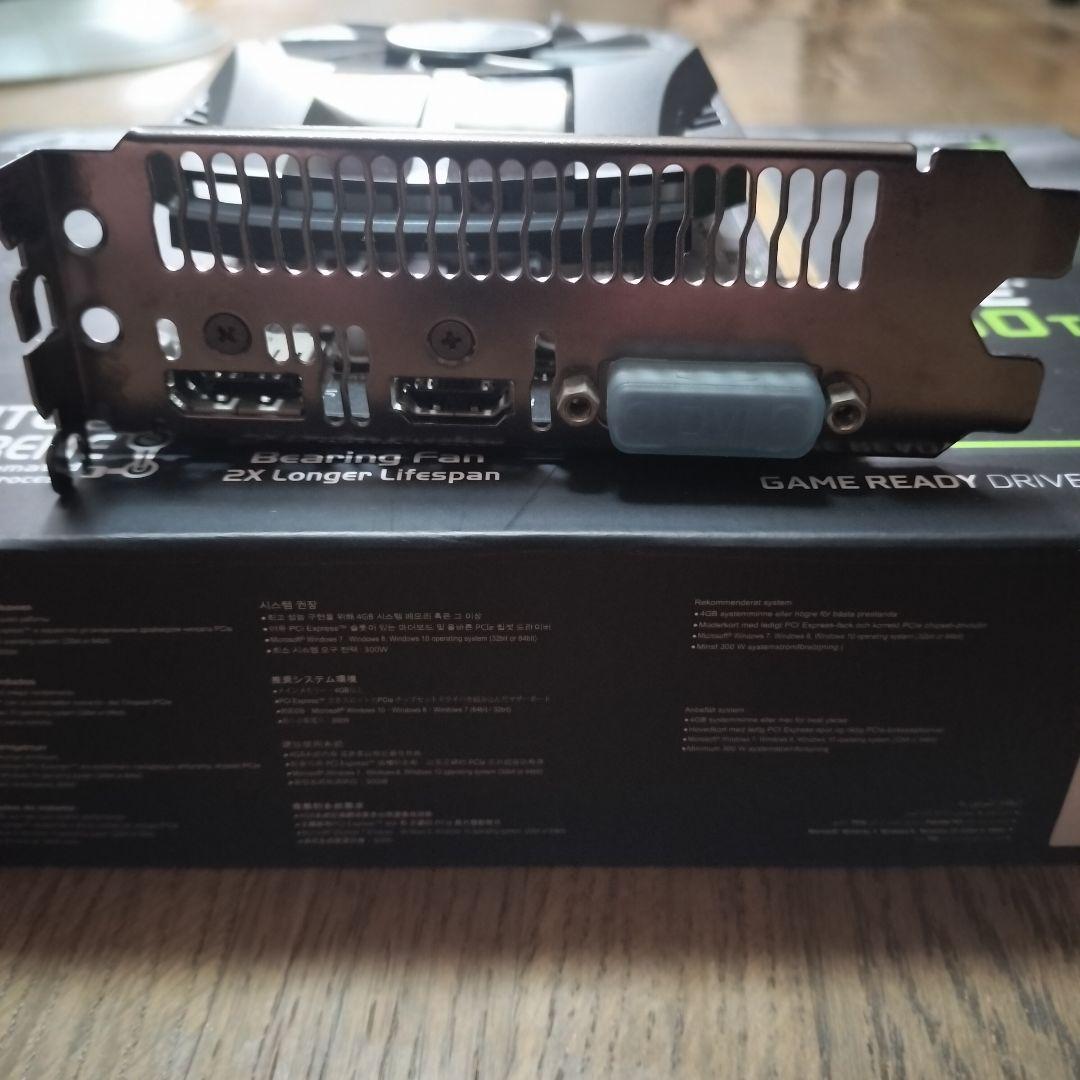 グラフィックボード・グラボ・ビデオカード ASUS GeForce GTX 1050 Ti 4GB