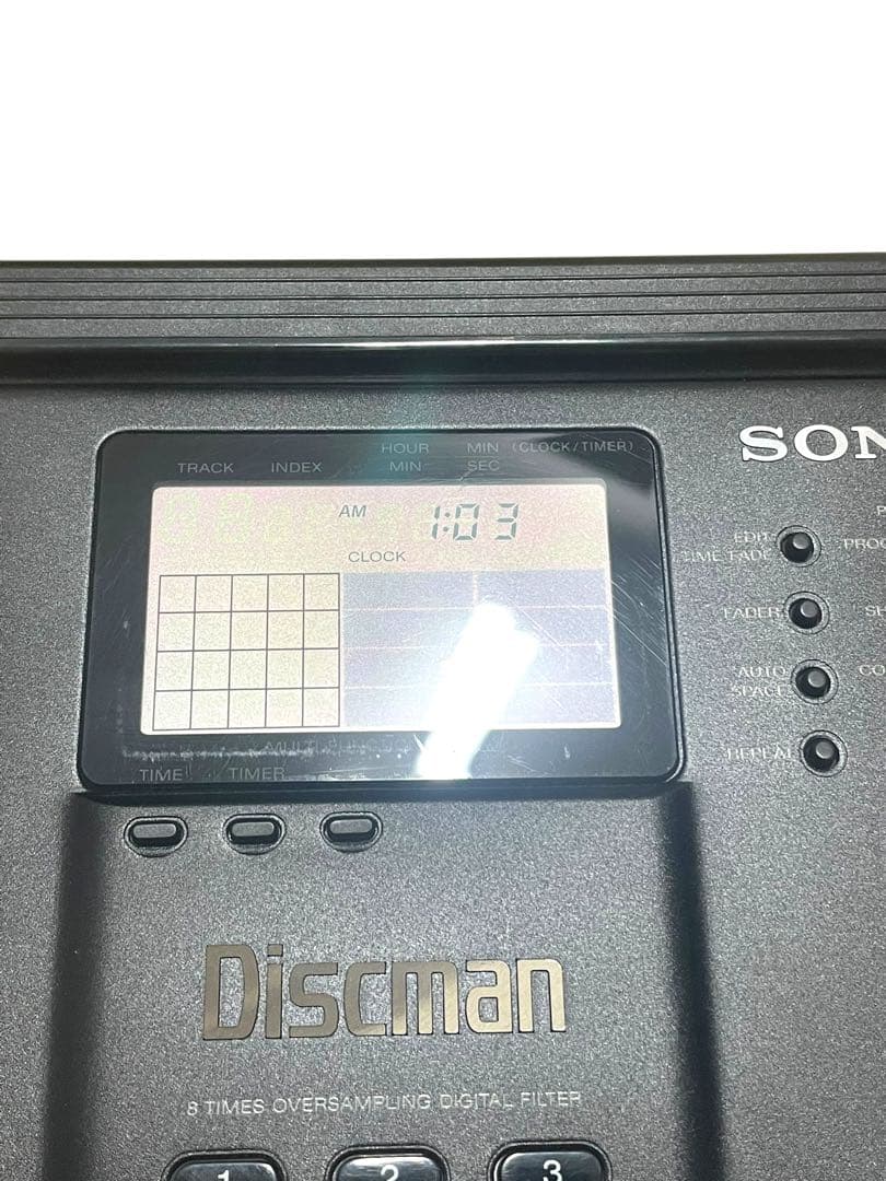 ✨美品✨ケース付 SONY Discman D-350 ポータブルCDプレーヤー