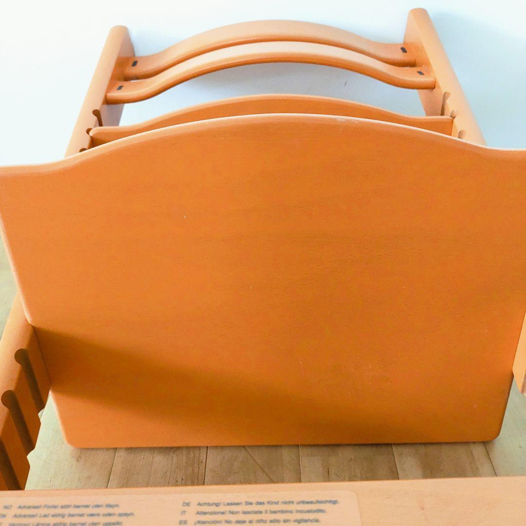 【希少】美品　現行モデル　STOKKE　トリップトラップ　シリアル4　テラコッタ