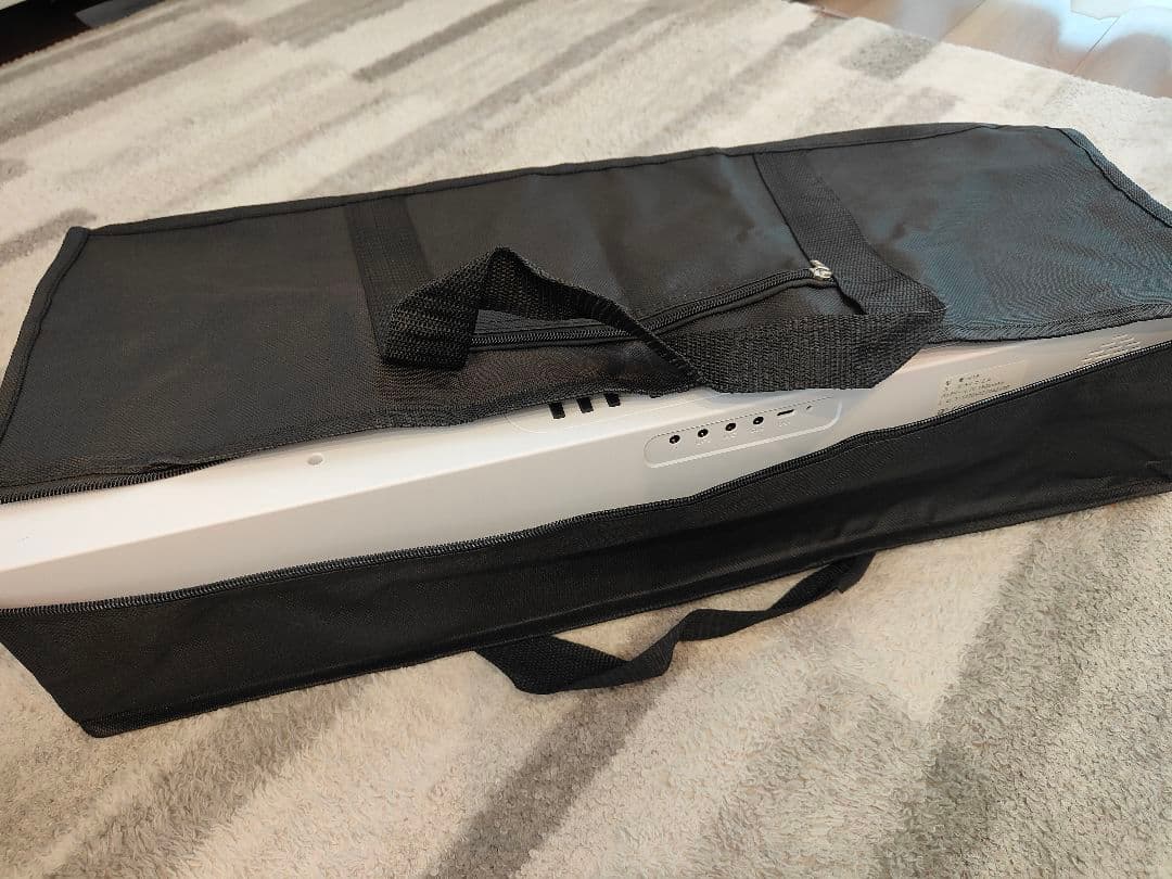 Moon  電子ピアノ 88鍵盤 折りたたみ式 電子キーボード 白