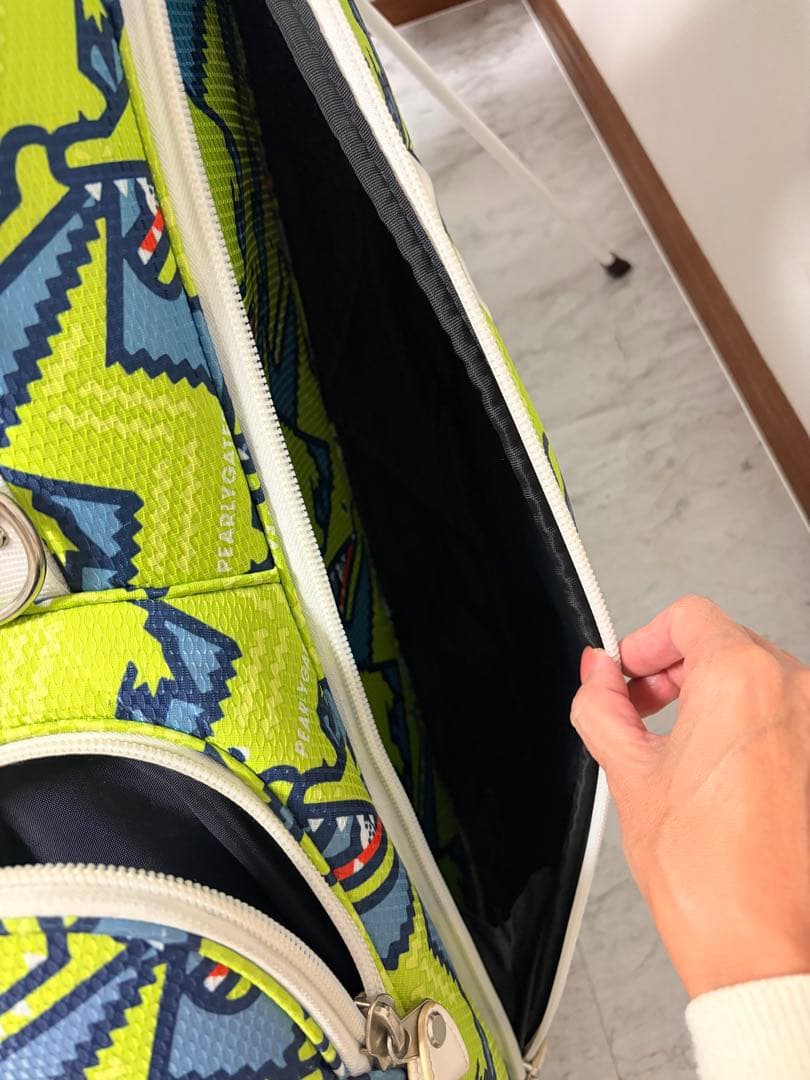 PEARLY GATES 【激レア】キャディバッグ 89 ワニ柄