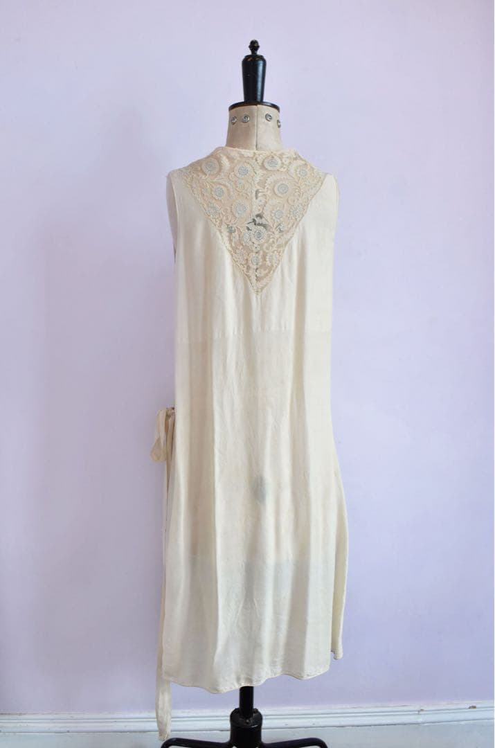1920-1930 シルクカシュクールワンピース night gown