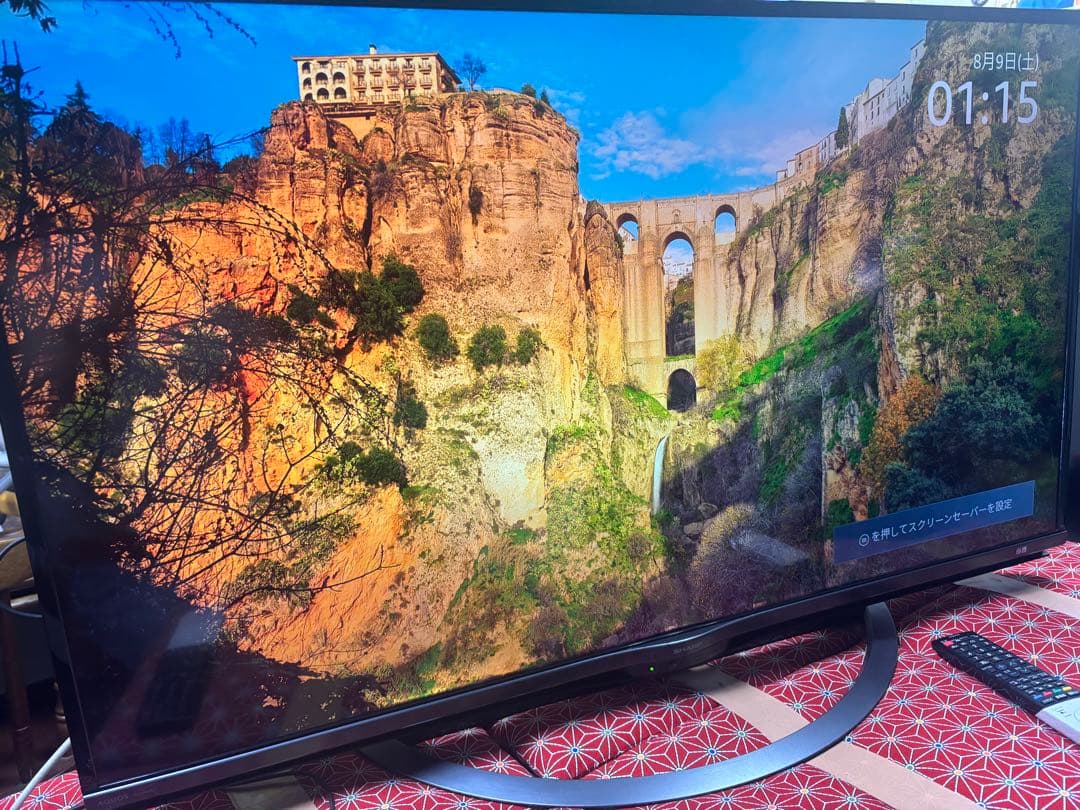 アクオス50型 液晶テレビ Android TV 4T-C50AM1 2018年