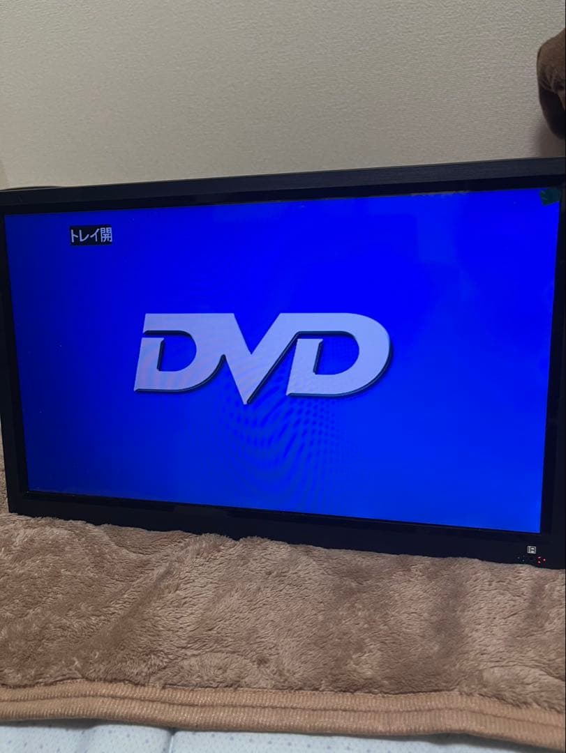 OVER TIME DVDプレーヤー搭載　15.6インチ　ポータブルテレビ