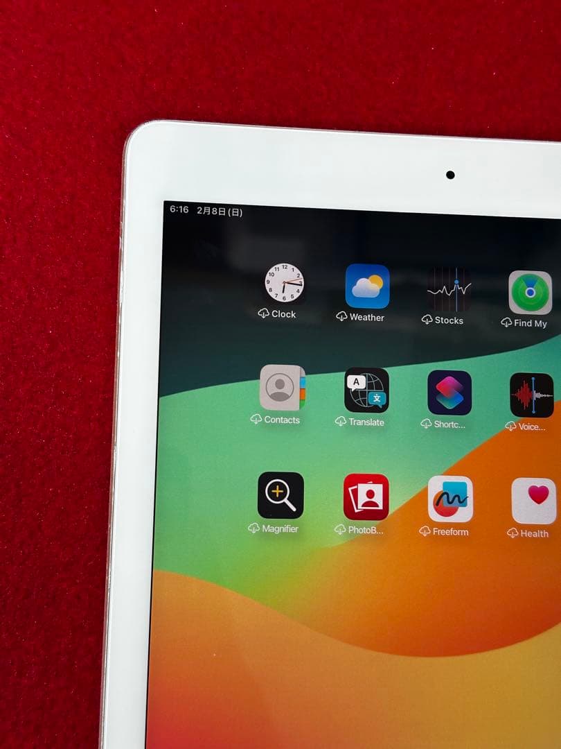 【7979】iPad第6世代 128GB Wi-Fiモデルバッテリー91％