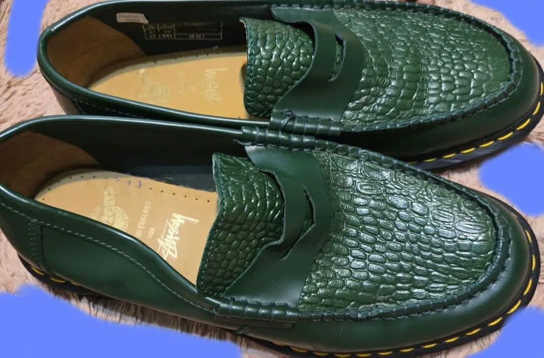 STUSSYxDr.Martens ローファー 27cm used