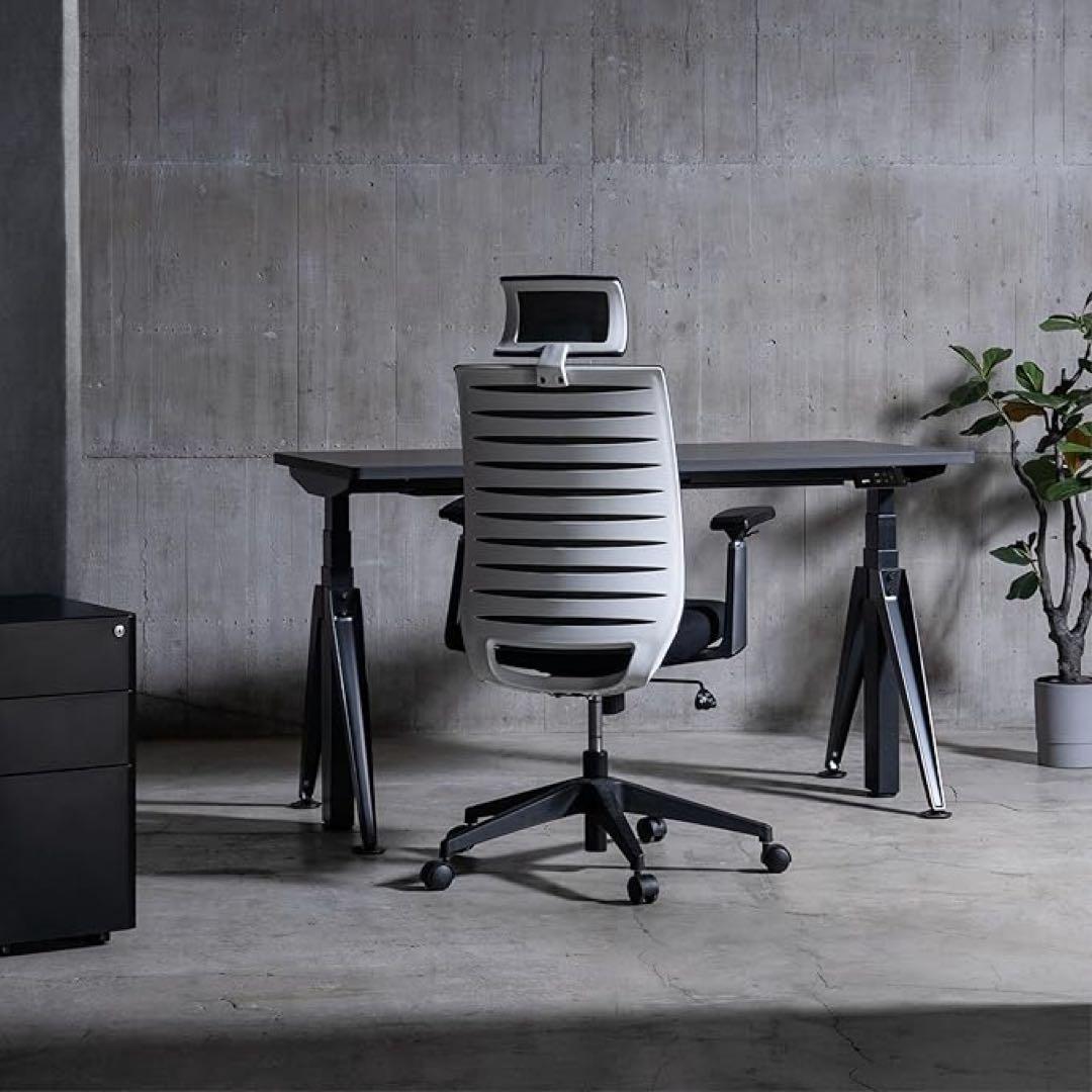 MOTTI K字型電動昇降デスク脚のみ高さ63-123cm耐荷100kg3段階