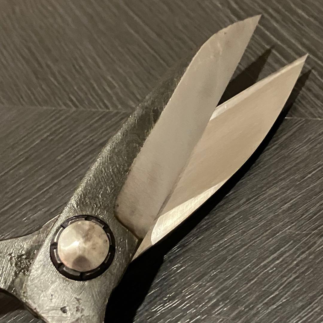 安広　全鋼　植木鋏　蕨手