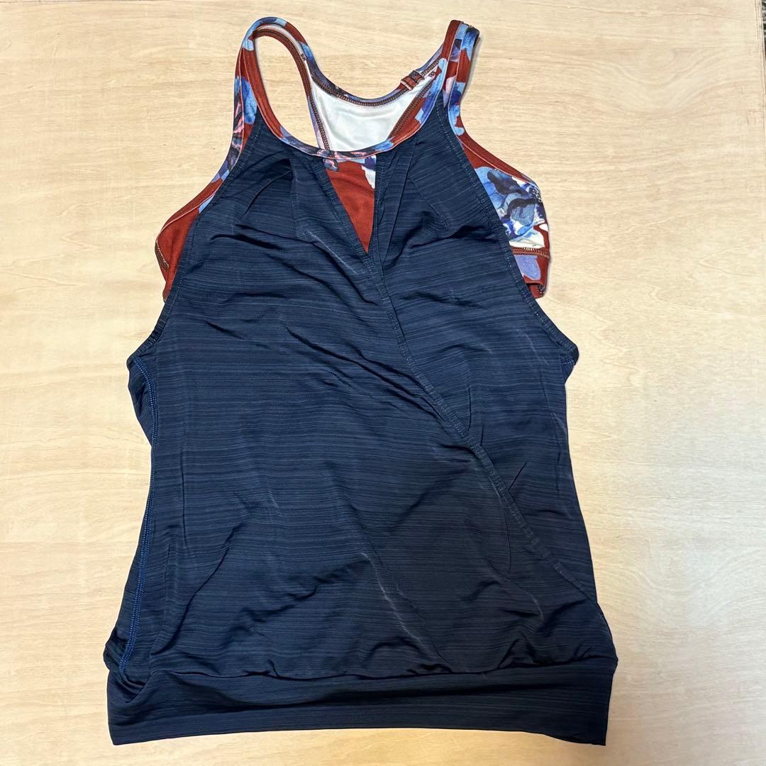 S相当【極美品】AUMNIEアムニー トップス レギンス上下セット フラワー