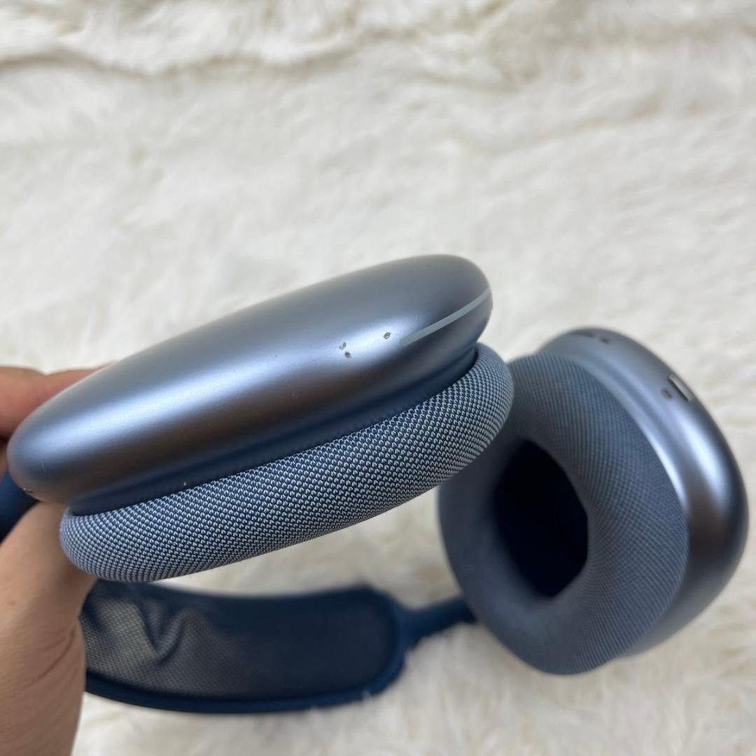 【美品】Apple AirPods Max スカイブルー 動作良好｜エアポッズ