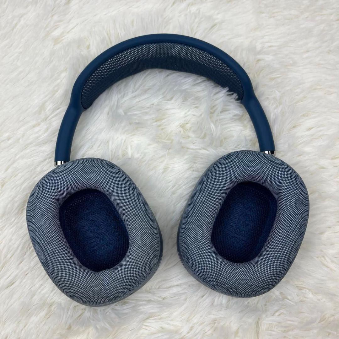 【美品】Apple AirPods Max スカイブルー 動作良好｜エアポッズ