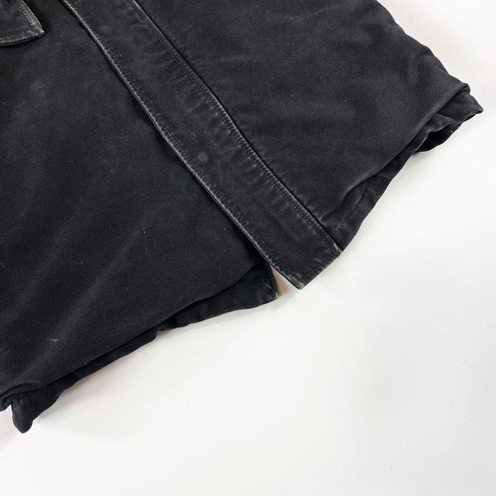 ★美品★wjk 裏地総ファー ボアモッズコート ミリタリージャケット M