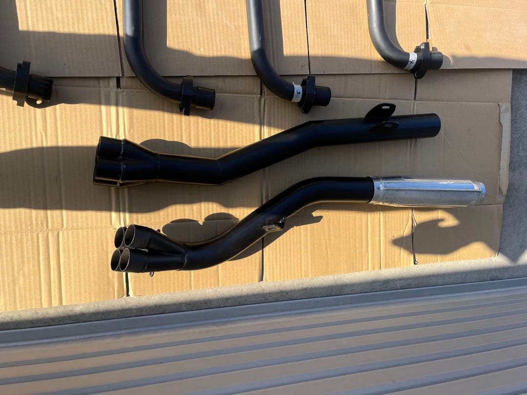 モナカ ショート管　2WAYマフラー Z1 Z2 kz900 z1000 MK2