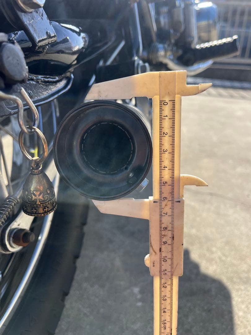 モナカ ショート管　2WAYマフラー Z1 Z2 kz900 z1000 MK2