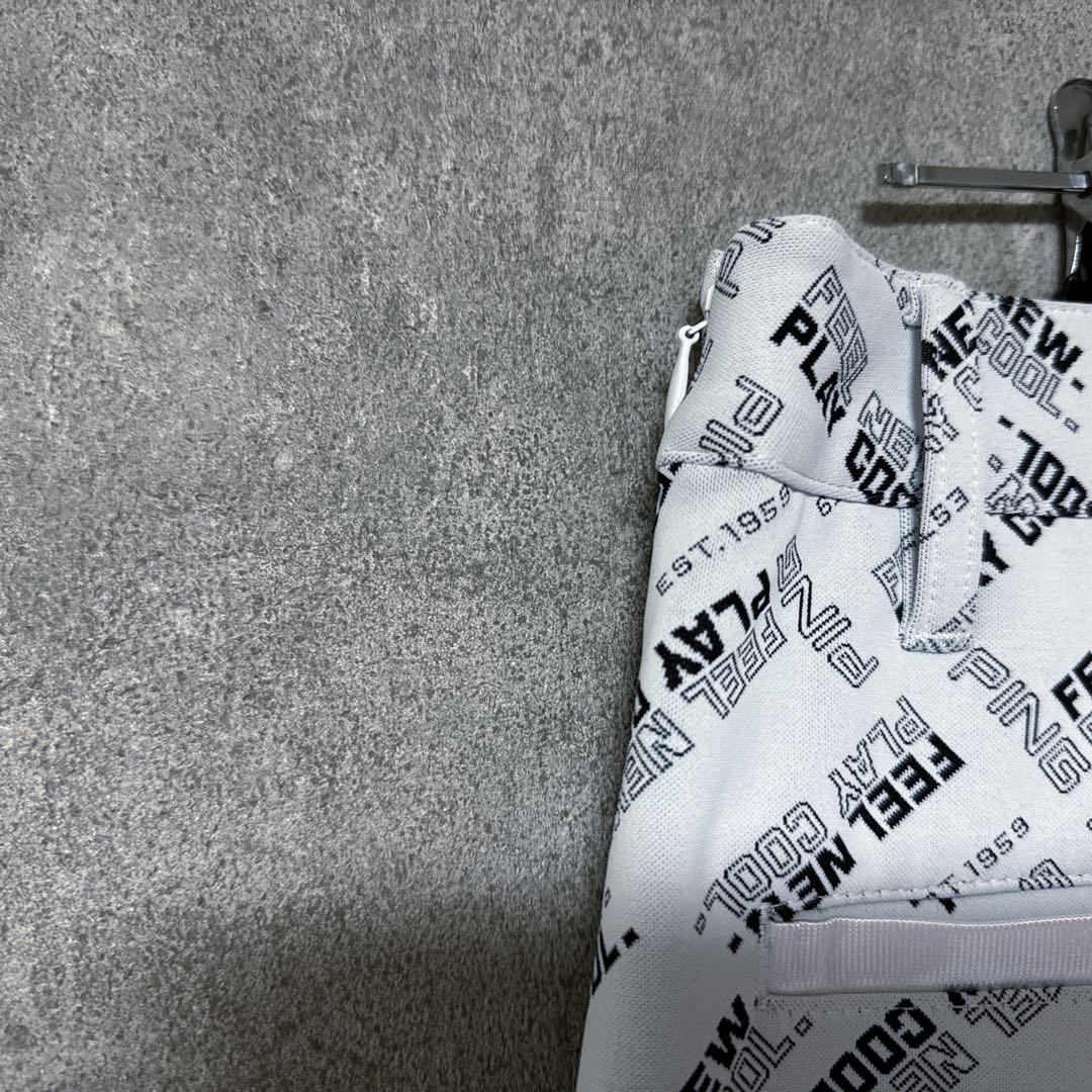 【新品】 PING ピン 総柄 セットアップ ウェア スカート ポロシャツ 人気