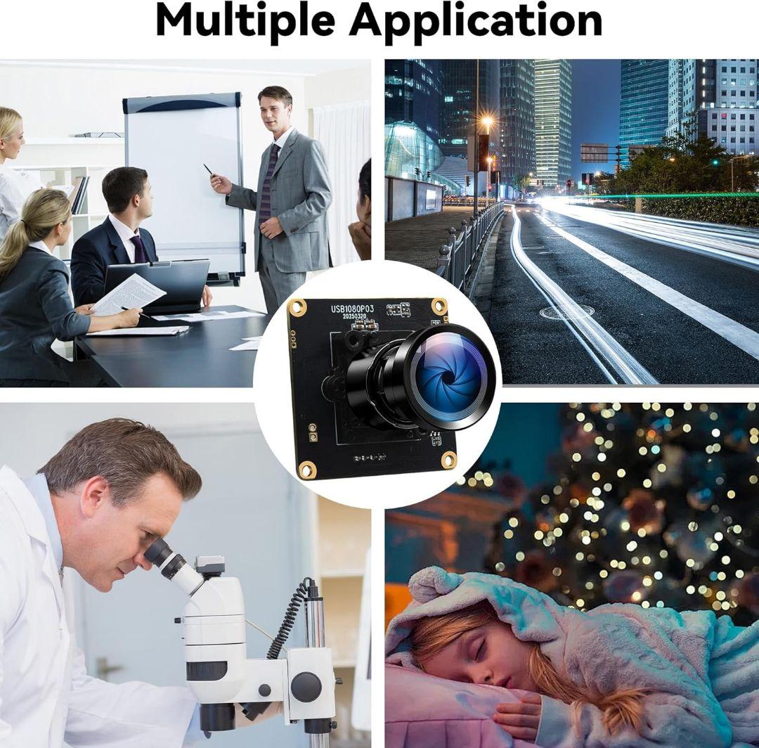 ウェブ カメラ HDR 110° 広角レンズ USB