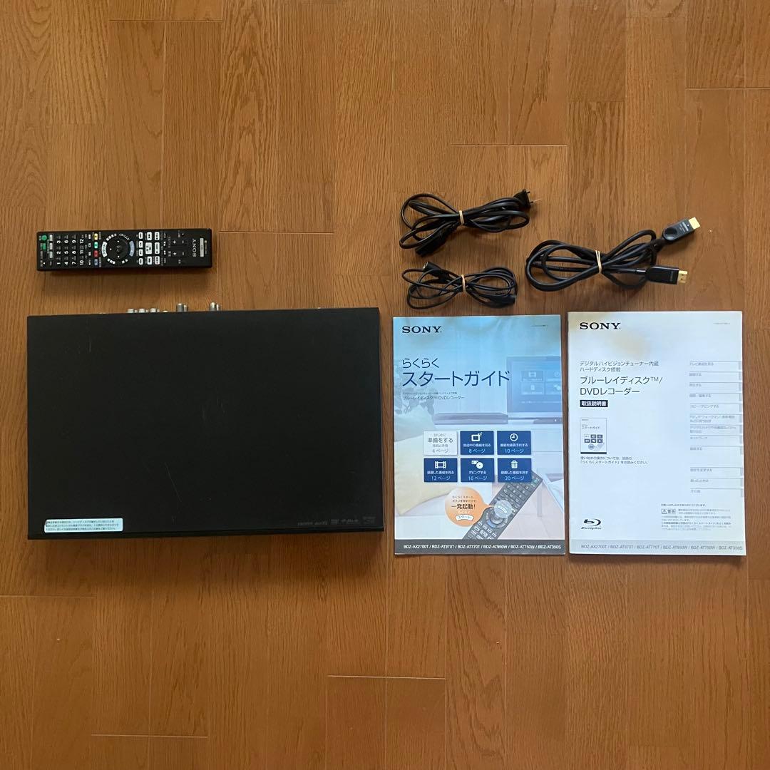 SONY BDZ-AT950W ブルーレイ・ディスク・DVDレコーダー　動作品