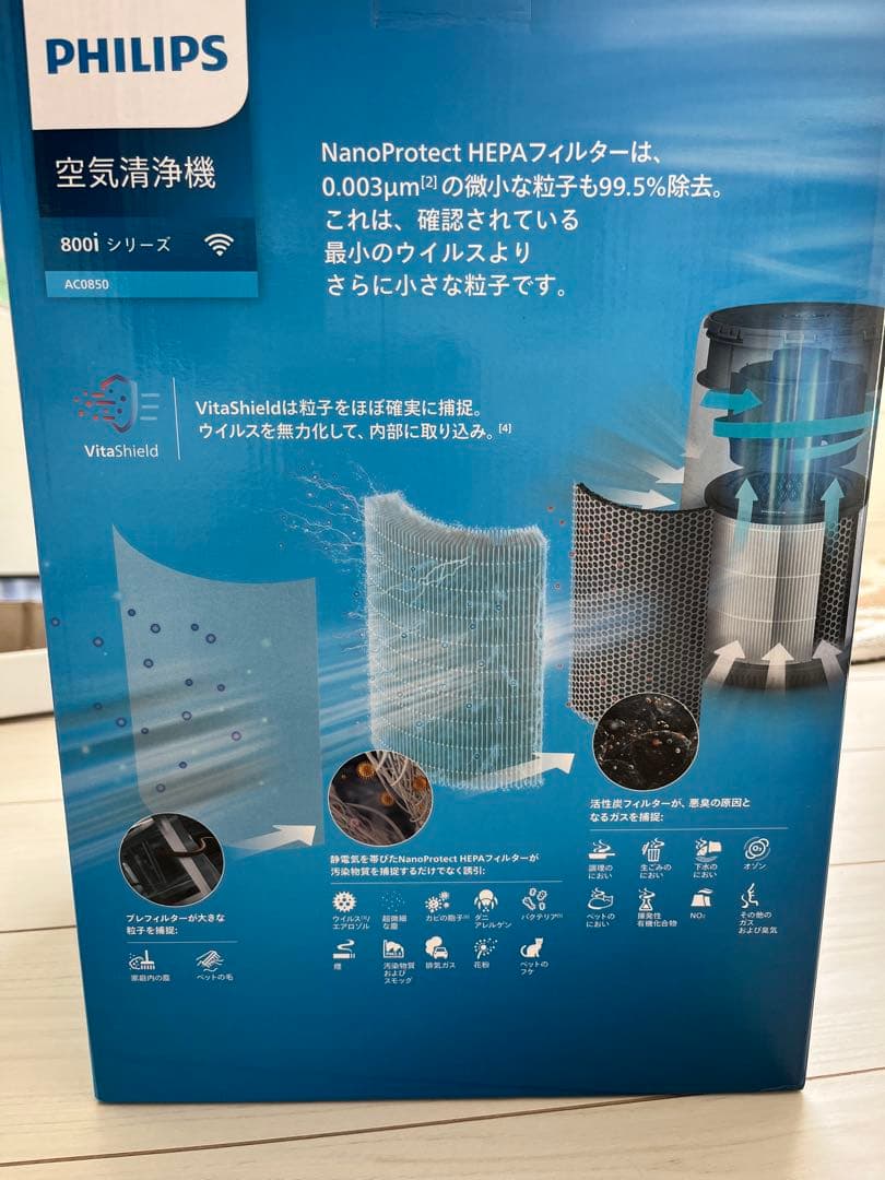 マイキー　PHILIPS 800iシリーズ 空気清浄機