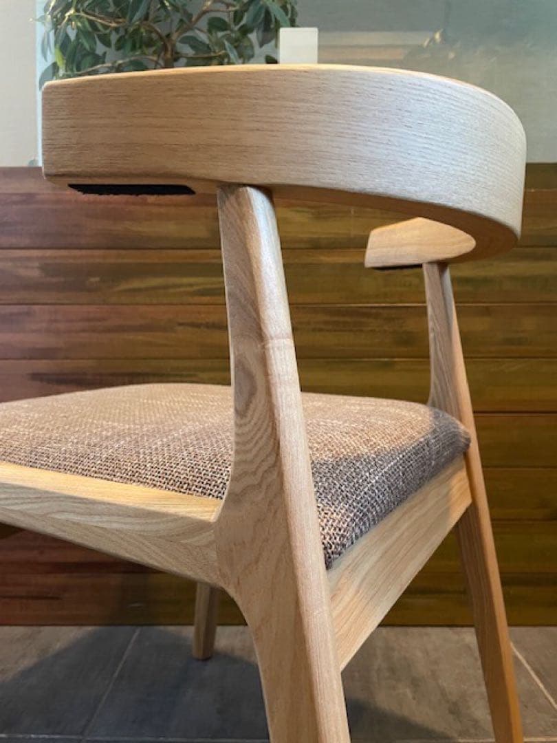 アトム■Henryヘンリー アッシュ無垢材/天然木 ダイニングチェア■A