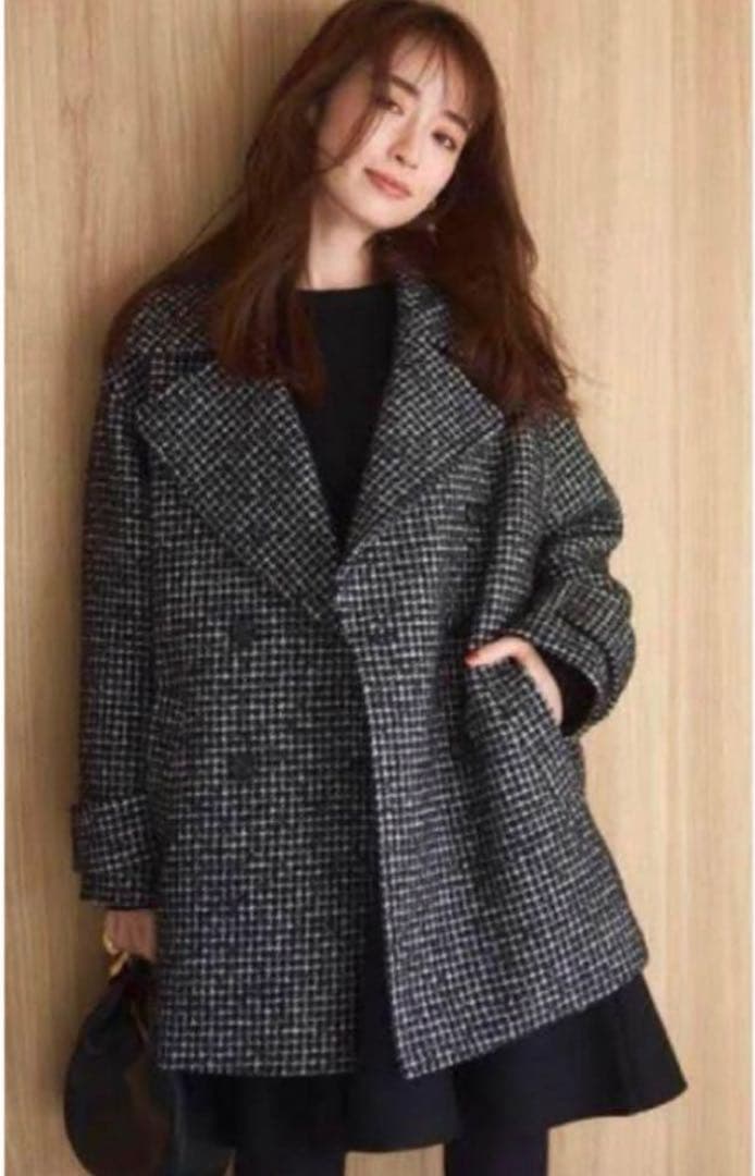 アプワイザーリッシェ　ダブルボタン　ピーコート　Pコート