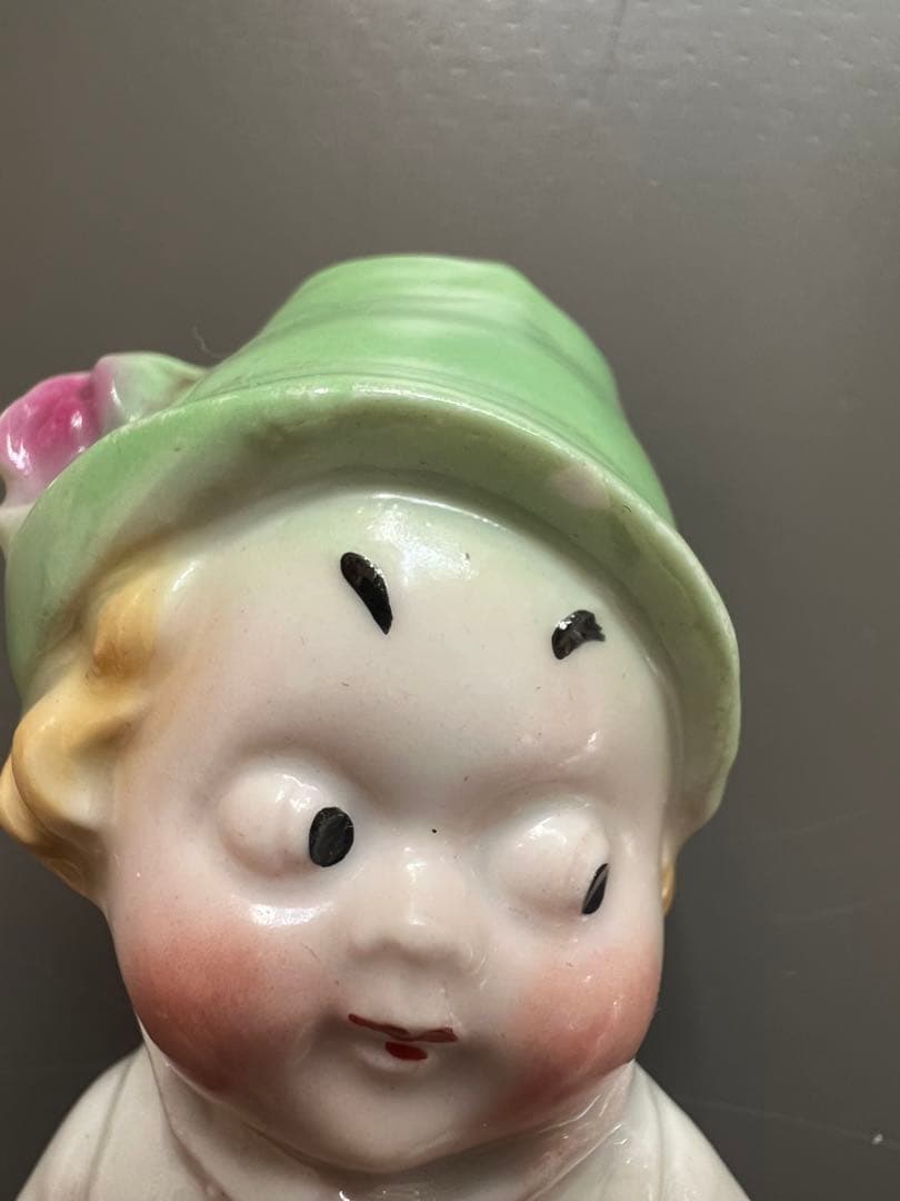 【アンティーク】ドイツ製 グーグリードール 11cm