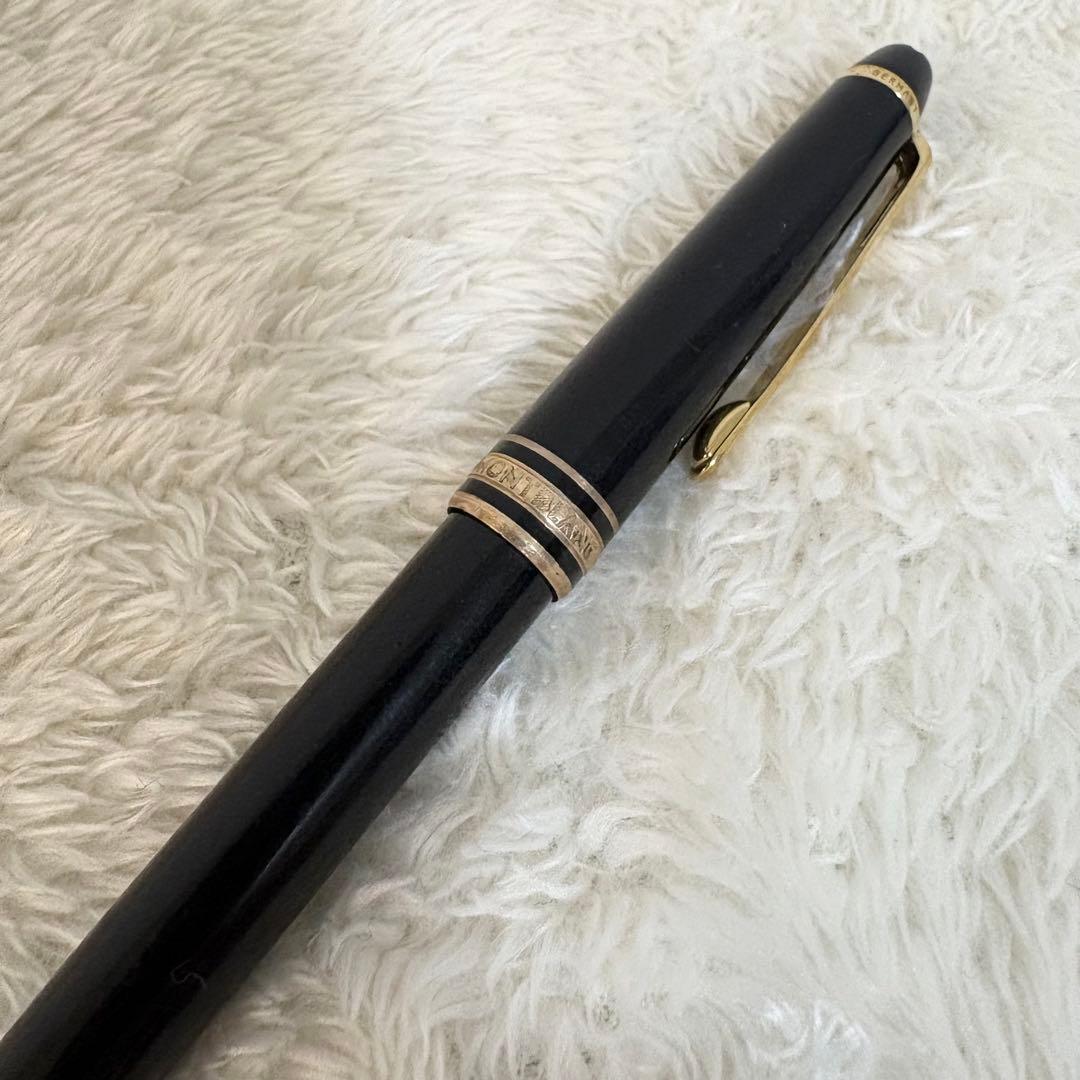 モンブラン ボールペン ブラック ゴールド ツイスト式 インク不良 ジャンク