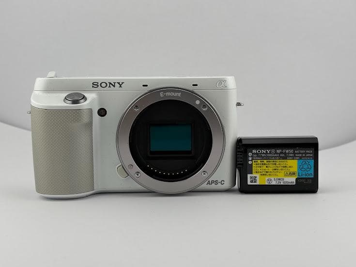 ★ジャンク★ソニー SONY α NEX-F3『外観、光学綺麗』★バッテリー付★